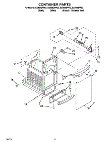04 - Container Parts parts for Whirlpool Compactor GX900QPPS2 from AppliancePartsPros.com
