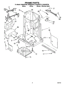 02 - Frame Parts parts for Whirlpool Compactor GX900QPPB0 from AppliancePartsPros.com