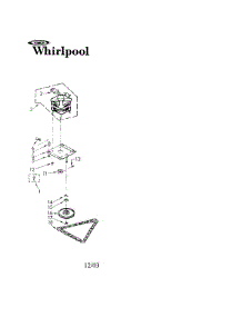 Motor And Drive parts for Whirlpool Compactor SAC301-P1 from AppliancePartsPros.com