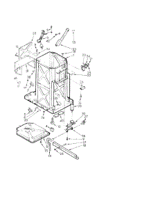 Frame parts for Whirlpool Compactor SAC301-P1 from AppliancePartsPros.com