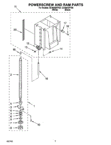 05 - Powerscrew And Ram Parts parts for Whirlpool Compactor GC900QPPQ0 from AppliancePartsPros.com