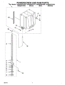 05 - Powerscrew And Ram parts for Whirlpool Compactor GX900QPKQ0 from AppliancePartsPros.com