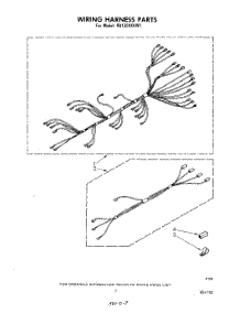 06 - Wiring Harness parts for Whirlpool Oven RB1300XKW1 from AppliancePartsPros.com