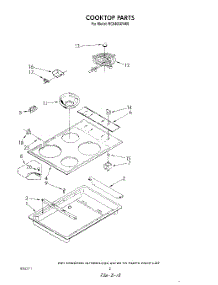02 - Section parts for Whirlpool Cooktop RC8400XVW0 from AppliancePartsPros.com