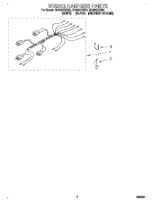 02 - Section parts for Whirlpool Cooktop RC8200XBW0 from AppliancePartsPros.com