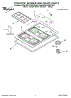 01 - Cooktop, Burner And Grate Parts