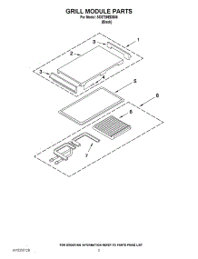 05 - Grill Module Parts parts for Whirlpool Cooktop SC8720EDB06 from AppliancePartsPros.com