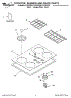 01 - Cooktop, Burner And Grate Parts