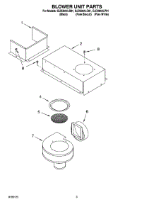 02 - Blower Unit Parts, Miscellaneous Parts parts for Whirlpool Cooktop GJD3044LP01 from AppliancePartsPros.com