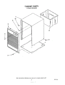 03 - Section parts for Whirlpool Dehumidifier AD0202XM1 from AppliancePartsPros.com