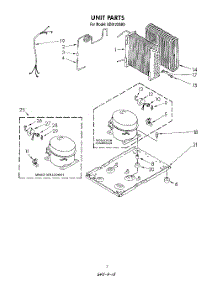 02 - Section parts for Whirlpool Dehumidifier AD0122XM3 from AppliancePartsPros.com