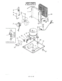02 - Section parts for Whirlpool Dehumidifier AHA01221 from AppliancePartsPros.com