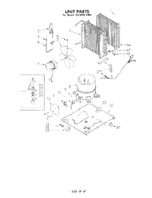 02 - Section parts for Whirlpool Dehumidifier AD0402XM0 from AppliancePartsPros.com