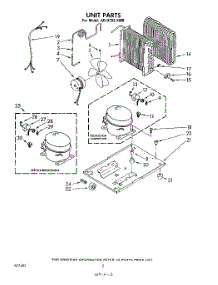 02 - Section parts for Whirlpool Dehumidifier AD0202XM0 from AppliancePartsPros.com