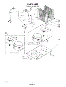 02 - Section parts for Whirlpool Dehumidifier AD0302XM0 from AppliancePartsPros.com