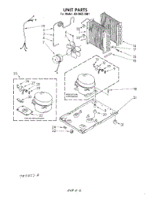 02 - Section parts for Whirlpool Dehumidifier AD0402XM1 from AppliancePartsPros.com