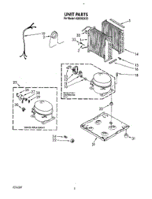 02 - Section parts for Whirlpool Dehumidifier AD0302XZ0 from AppliancePartsPros.com