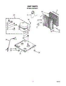 02 - Unit Parts parts for Whirlpool Dehumidifier AD0252XZ1 from AppliancePartsPros.com