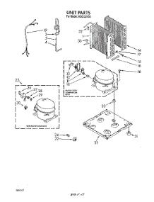 02 - Section parts for Whirlpool Dehumidifier AD0302XS2 from AppliancePartsPros.com