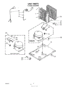 02 - Section parts for Whirlpool Dehumidifier AD0202XM2 from AppliancePartsPros.com