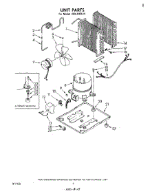 02 - Section parts for Whirlpool Dehumidifier AHA04021 from AppliancePartsPros.com