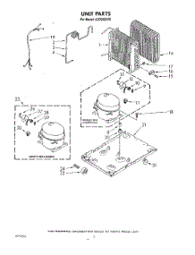 02 - Section parts for Whirlpool Dehumidifier AD0202XV0 from AppliancePartsPros.com