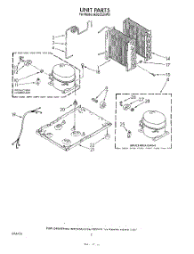 02 - Section parts for Whirlpool Dehumidifier AD0252XW0 from AppliancePartsPros.com