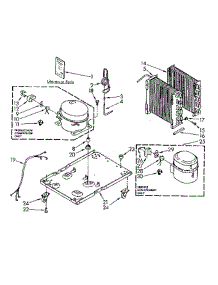 Unit parts for Whirlpool Dehumidifier 42855301 from AppliancePartsPros.com
