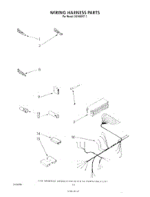 07 - Wiring Harness parts for Whirlpool Dishwasher DU9400XT1 from AppliancePartsPros.com