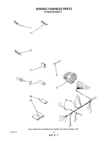 07 - Wiring Harness parts for Whirlpool Dishwasher DU9400XT4 from AppliancePartsPros.com
