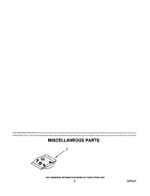 07 - Miscellaneous parts for Whirlpool Dishwasher DU9400XY0 from AppliancePartsPros.com