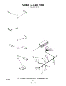07 - Wiring Harness parts for Whirlpool Dishwasher DU9400XT0 from AppliancePartsPros.com