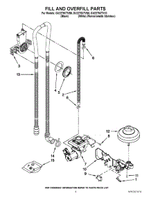 04 - Fill And Overfill Parts parts for Whirlpool Dishwasher GU2275XTVB0 from AppliancePartsPros.com