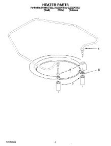 05 - Heater Parts parts for Whirlpool Dishwasher GU3200XTSB2 from AppliancePartsPros.com