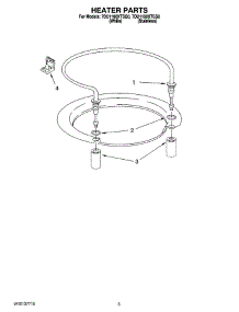 05 - Heater Parts parts for Whirlpool Dishwasher 7DU1100XTSS0 from AppliancePartsPros.com