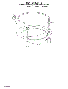 05 - Heater Parts parts for Whirlpool Dishwasher DU1101XTPSA from AppliancePartsPros.com