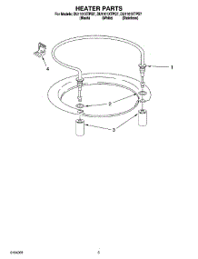 05 - Heater Parts parts for Whirlpool Dishwasher DU1101XTPQ7 from AppliancePartsPros.com