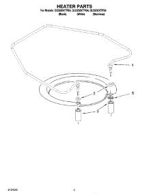 05 - Heater Parts parts for Whirlpool Dishwasher GU3200XTPB4 from AppliancePartsPros.com