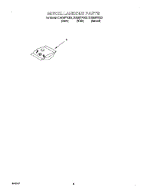 06 - Miscellaneous, Lit / Optional parts for Whirlpool Dishwasher DU920PFGQ2 from AppliancePartsPros.com