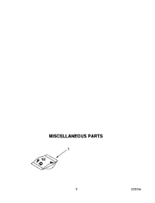 07 - Miscellaneous parts for Whirlpool Dishwasher DU8700XY1 from AppliancePartsPros.com