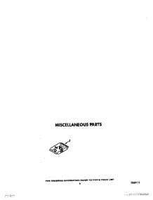 07 - Miscellaneous parts for Whirlpool Dishwasher DU8920XX0 from AppliancePartsPros.com