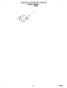 07 - Miscellaneous, Lit / Optional parts for Whirlpool Dishwasher DU4000XB1 from AppliancePartsPros.com