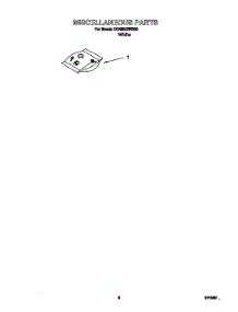 07 - Miscellaneous, Lit / Optional parts for Whirlpool Dishwasher DU400CWDB5 from AppliancePartsPros.com