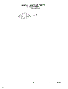 07 - Miscellaneous, Lit / Optional parts for Whirlpool Dishwasher DP840CWDB3 from AppliancePartsPros.com