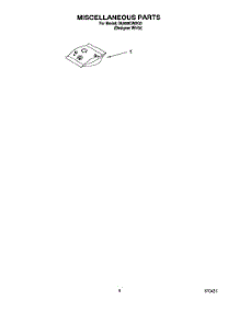 07 - Miscellaneous, Lit / Optional parts for Whirlpool Dishwasher DU800CWDQ3 from AppliancePartsPros.com