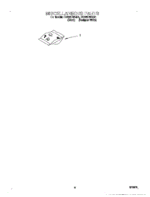 07 - Miscellaneous, Lit / Optional parts for Whirlpool Dishwasher DU805DWGQ0 from AppliancePartsPros.com