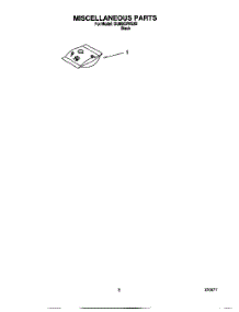 07 - Miscellaneous, Lit / Optional parts for Whirlpool Dishwasher DU800DWGX0 from AppliancePartsPros.com