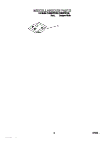 07 - Miscellaneous, Lit / Optional parts for Whirlpool Dishwasher DU800CWDQ5 from AppliancePartsPros.com