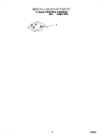 07 - Miscellaneous, Lit / Optional parts for Whirlpool Dishwasher DU800CWDB4 from AppliancePartsPros.com