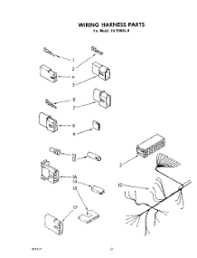 07 - Wiring Harness parts for Whirlpool Dishwasher DU7900XL0 from AppliancePartsPros.com